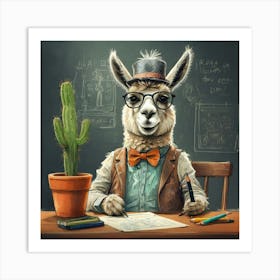 Llama 31 Art Print