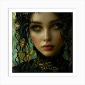 Victorian Girl 1 Art Print