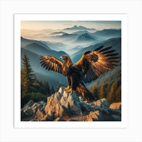 Golden Eagle 13 Art Print