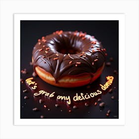 Donuts 2 Art Print