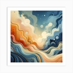 Abstract Painting 233 Art Print