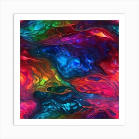 Stunning Opal ³ Art Print