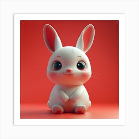 Cute Bunny 18 Art Print