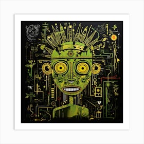 I Am A Robot Art Print