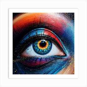 Eye of faith Art Print