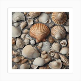 Sea Shells 1 Art Print