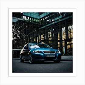 Bmw E90 Art Print