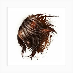 Portrait Of A Woman Art Print