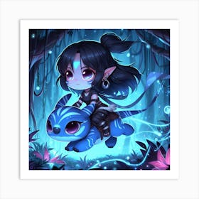 Avatar Character 2 Art Print