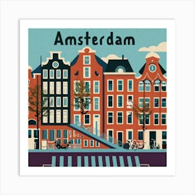 Amsterdam Art Print