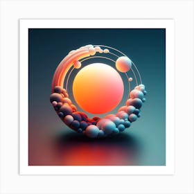 The Solar Flow Art Print