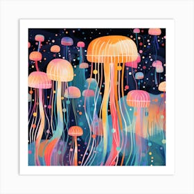 Jellyfish Art Print