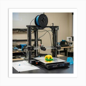 3d Printing 3 Art Print