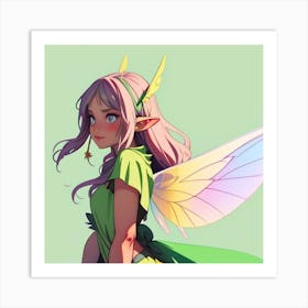 Fairy Hd Wallpaper 2 Art Print