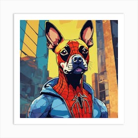 Spider - Man Dog 1 Art Print