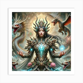 Dragon Division 1024x1024 Art Print