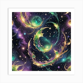 Nebula Art Print