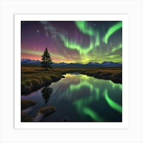 Aurora Borealis 186 Art Print