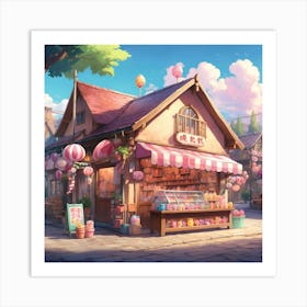 Candy Shop 3 Art Print