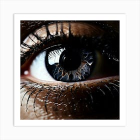 Eye Of A Woman 3 Art Print