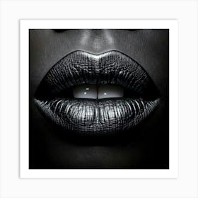 Firefly Bold And Mysterious Sealed Black Lips Of Silence 69327 (2) Art Print