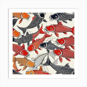 Koi Fish 18 Art Print