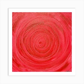 Red Rose Art Print