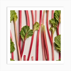 Rhubarb 77 Art Print