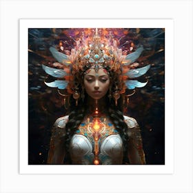 Chinese Goddess Art Print