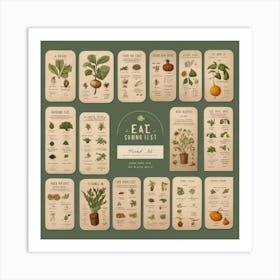 Default Make A Seedshopping List Aesthetic 2 Art Print