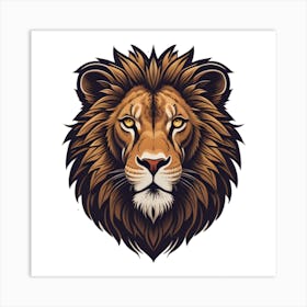 King of the Jungle Mr. Lion Art Print