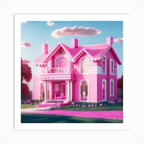 Barbie Dream House (557) Art Print