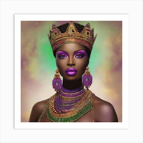 African Beauty Art Print