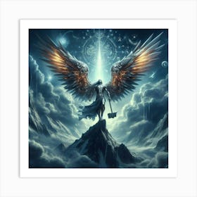 Angel Of Light 5 Art Print
