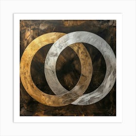 Two Rings Art Print