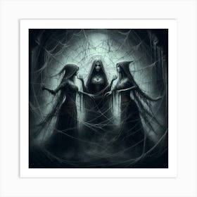 Three Witches 3 Art Print