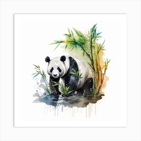 Panda Bear 10 Art Print