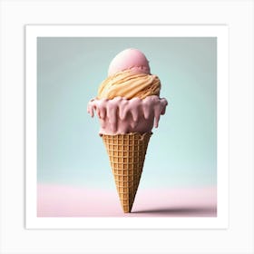 Ice Cream Cone 2 Art Print