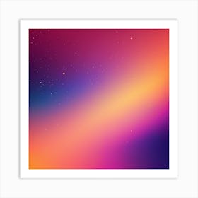 Abstract color Art Print