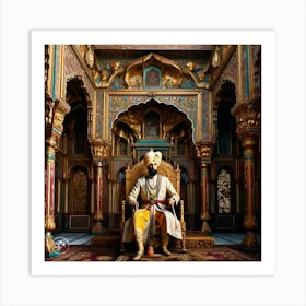 Indian King Art Print