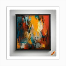 Abstract Painting 16 Art Print