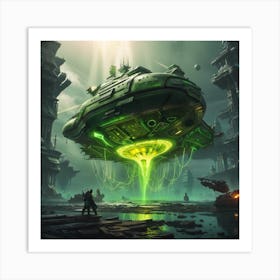 Alien terrorform Art Print