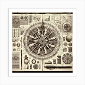 Wheel of the year 2 Art Print