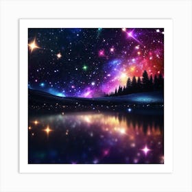 Stars In The Sky Art Print