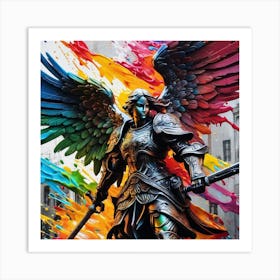 Angel Of War Art Print