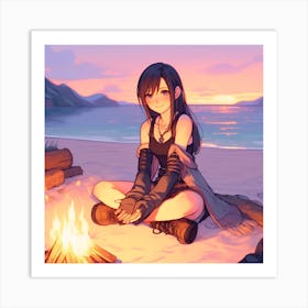 Cozy tifa Art Print