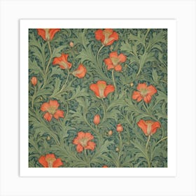 William Morris Wallpaper art print 1 Art Print