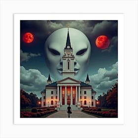 Church Of The Dead Art Print