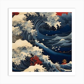 Great Wave Off Kanagawa Art Print