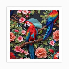 Parrot. 1 Art Print